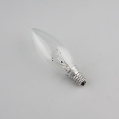 China Cheap China Aluminum C35 220V/110V Candle Bulbs Incandescent Lamp Bulb for sale