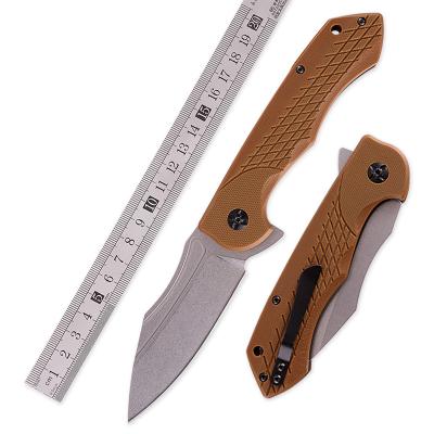 China High Grade Style Excellent Quality KD601 Stainless Steel Outdoor Camping Folding Pocket Knife for sale