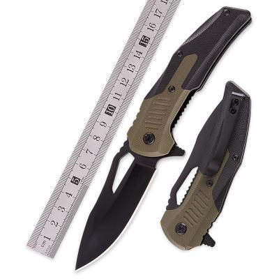 China Excellent Quality KJDG71 Style Originality Creative Color Matching Folding Handle G10 Outdoor Camping EDC Pocket Knife With Back Clip for sale