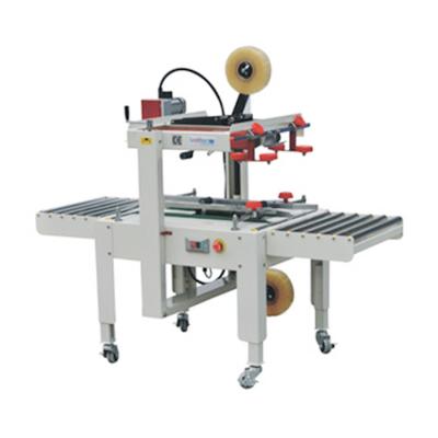 China China Wholesale Food Carton Box Top And Bottom Sealing Machine Box Sealing Strip Sealer Machine for sale