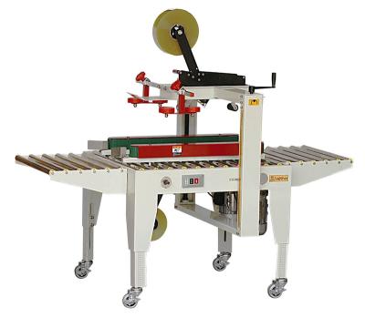 China Food BROPACK FXJ5050I Most Popular Custom Semi-automatic Adhesive Tape Carton Sealer Carton Sealing Machine, Box Sealer Machine for sale