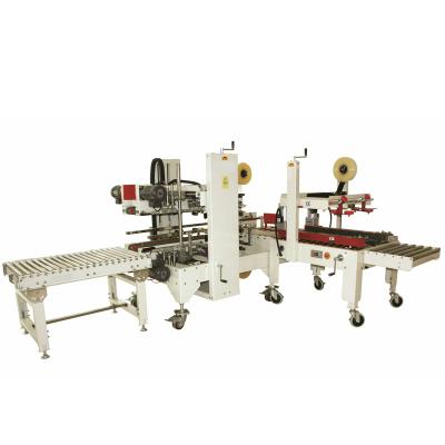 China Automatic BROPACK Food Bottle Carton Packing Line Plastic Packaging Machine 2 Production Line for sale