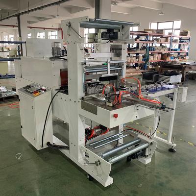 China Food BROTHER Auto Sleeve Sealer Cans Mineral Water Beer Glass Bottles Drinks Sealing Shrink Tunnel Machine for sale