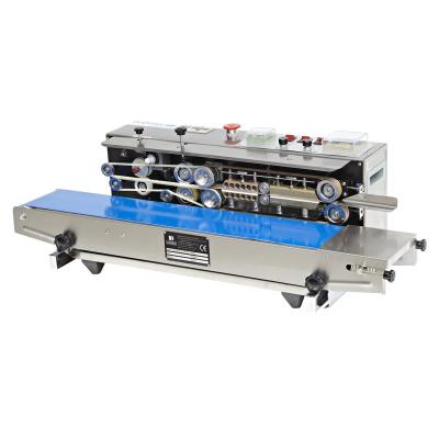 China Small Horizontal Food Mutil-function Solid Ink Printing Bag Packing Machine Manufacturer Frd-1000W for sale