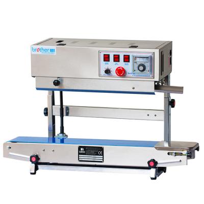 China Brother Food Packing Horizontal Stand 2 in 1 Automatic Strip Bag Sealer Sealing Machine for Plastic Bag SF150LW for sale