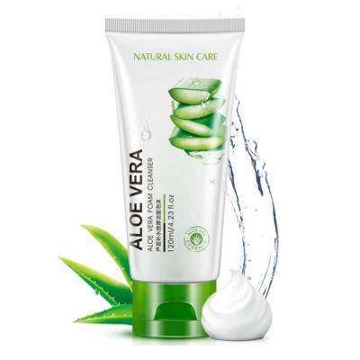 China Private Label Wholesale Aloe Vera DEEP CLEANSING Face Wash Best For Dry Skin Face Cleanser for sale