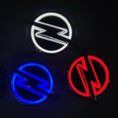 China 5D Auto Logo Led Light Car Grille Emblem 3D 4D 5d Car Front Logo Badge Led Lamp Car Beacon Lights For Vehicle COROLLA for sale