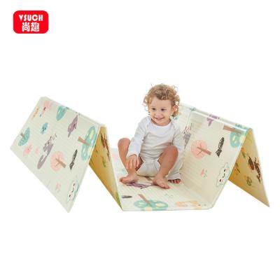 China Odorless; Security ; Assets; Nontoxic ; Raincoat ; Good Shock Absorption Large Baby Indoor Folding Activity Play Crawling Mats for sale