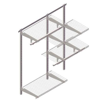 China Cheap And Durable (Height) Adjustable Wire Metal CLOSETMATE Shelving for sale