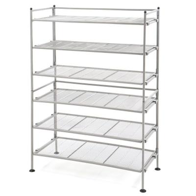 China Single-Sided Easy-Install Height Adjustable Metal Shelves for sale