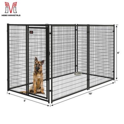 China Outdoor Large Size Strong Type Breathable Waterproof Durable Dog Metal Cage Kennel for sale