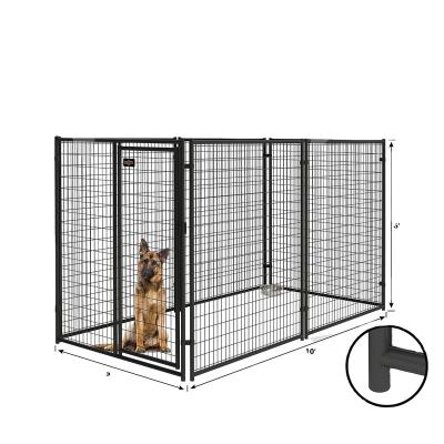 China Breathable Wholesale Custom Commercial Dog Crate XL Pet Metal Kennel Outdoor Dog 4ft X 5fh Etc. for sale