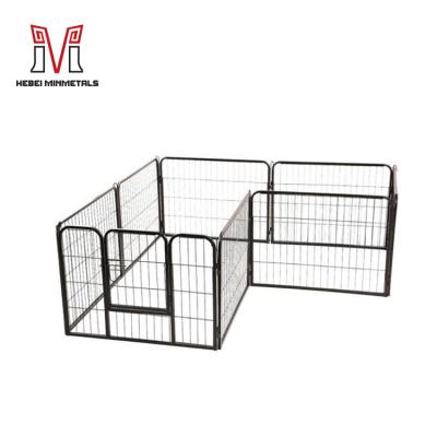 China Breathable DIY All Large Pet Fence Panel Folding Dog Breeding Cage Small And Temporary Style Outdoor Pen for sale