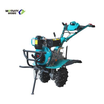 China Factory 5.5HP 9HP Motorzada Diesel Cultivator/Intercultivator/Power Tiller With Lights for sale