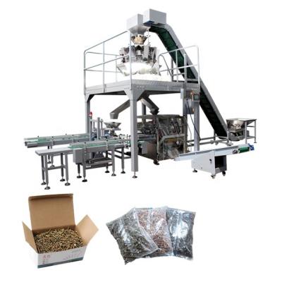 China Nuts, washers, screws or bolts packing system bagging counting pillow bag machine 100pcs, 200pcs or 400pcs for sale