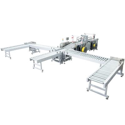 China Food Box Binding Packaging Automatic Strapping System for sale