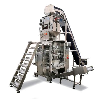 China 1-10kg Food Ice Cube Bag Filling Packaging Machine Factory Price for sale