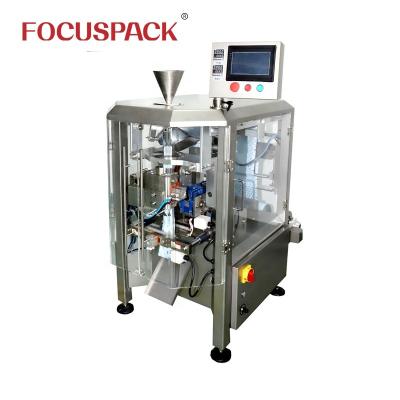 China New Pillow Bag Type Fast Food Fried Snack Potato Chips Weigher Vertical Packing Machine for sale