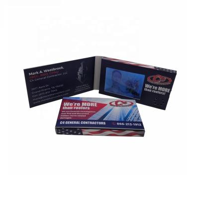 China Africa 2.4 Inch LCD Monitor Small Size Business Name Card For Improve Company Reputation for sale