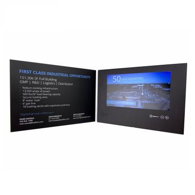 China Europe Factory Cheap Price Brochure 7inch TFT Screen Video Card Chinese Homemade Manufacturer Wedding Video Brochure for sale