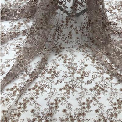 China 2021 Wholesale NEW Wholesale Cheapest Price Dresses Lace Material Embroidery Guipure 3d Flowers Bridal Lace Fabric for sale