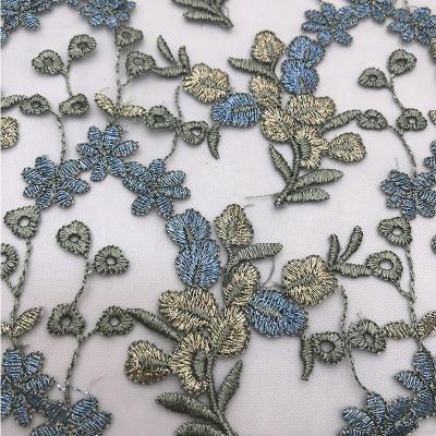 China OTHERS 2021 african lace latest lace material dresses material guipure 3d flowers applique embroidery lace fabric wholesale cheap price for sale