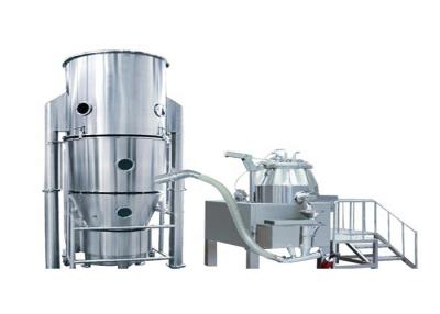 China 500KG/batch 1500L Fluid Bed Granulator Solid Plastic Recycling Granulator Machine for sale