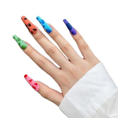 China Salon Effect Color Frosted Art Nail Polishing Decoration for sale