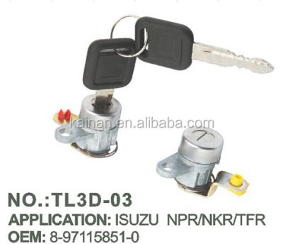 China OEM FACTORY Material Door Lock with KEY for NPR NKR TFR 8-97115851-0 for sale