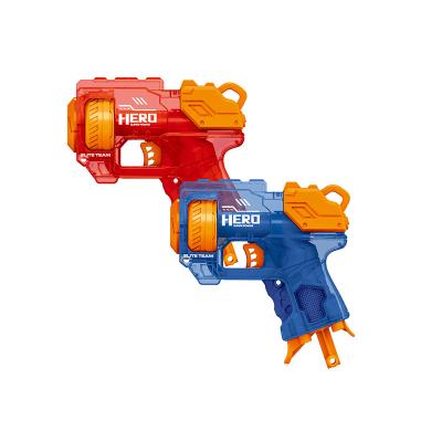 China Toy Cheap Realistic Gun Boys Electronic Toys Shooting Game Soft Bullets Hand Gun Toys For Kids Blaster Gun Toy for sale