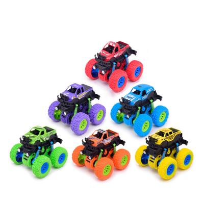 China Christmas Gift 360 Rotation Plastic Climbing Stunt Car Diecast Toys (2 Ways) 6 Small Off-Road Car Styles for sale