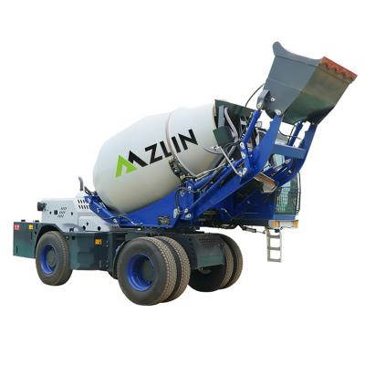 China Factory Self Loading Concrete Mixer ZL-35 Cost Low Feeding Mixer Truck For Sale Hard for sale