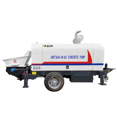 China Concrete Factory HBTS40 Trailer Japan Concrete Trailer Line New Trailer Mixer Pump For Sale for sale