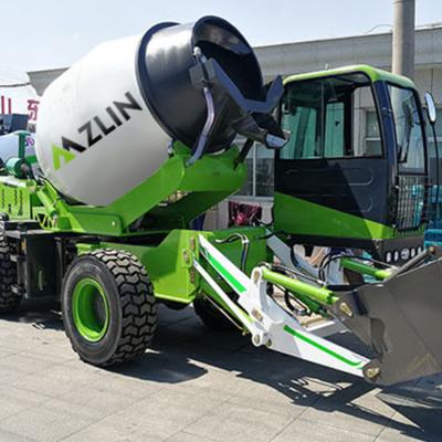 China Building Material Shops One Stop Supply Concrete Mixer Truck 4m3 Concrete Mixer Truck Concrete Mixing Sale for sale