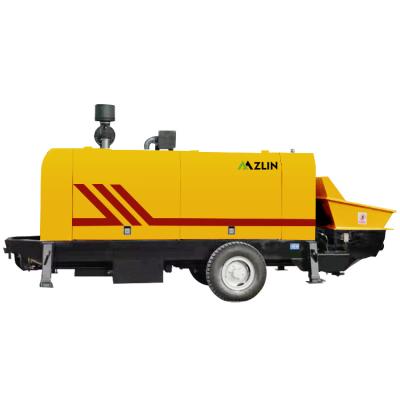 China Factory Mortar Pump Concrete Pump Machine Mini Pumpcrete Diesel Engine Concrete Trailer Pumps For Sale for sale