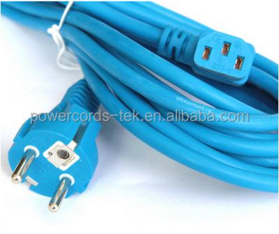 China Consumer Electronics Computer Connector Power Cord EU Plug for sale