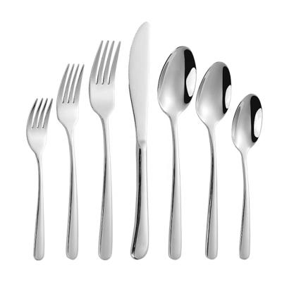 China Sustainable Bulk Dinner Cutlery Set Flatware 18/10 Stainless Steel Flatware Used Restaurant Dinnerware for sale