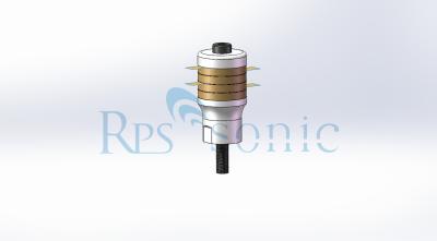 China Titanium Alloy Ultrasonic Welding Transducer  High Frequency Ultrasonic Transducer for sale