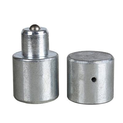 China Industrial Weld On Door Iron Round Hinges Heavy Duty Galvanized Hinge for sale