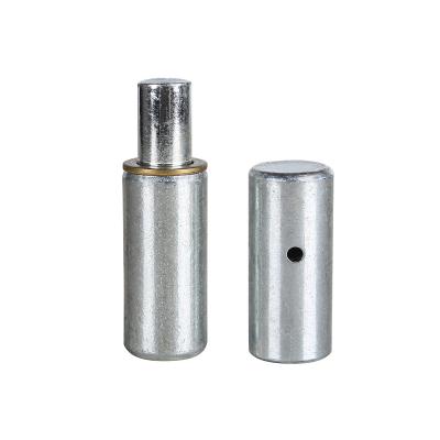 China Industrial Polish Weld On Door Iron Round Hinges Heavy Duty Galvanized Brass Hinge Piece Cylindrical Hinge for sale