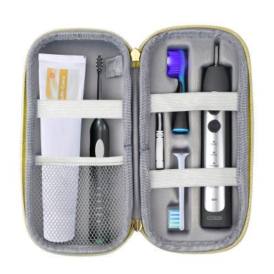 China UV Led Light Factory Customized Hard EVA Travel Carrying Electric Toothbrush Holder Rack And Cleaner Suitcase for sale