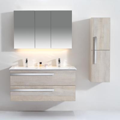 China Modern Ambient Custom Design Space Saving Low Price Clearance Bathroom Double Sink Vanity for sale