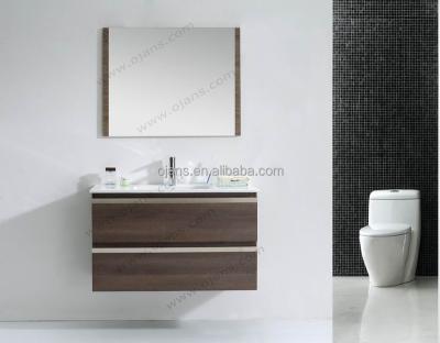 China OJANS Modern Wall Mounted Bathroom Vanity Cabinet for sale