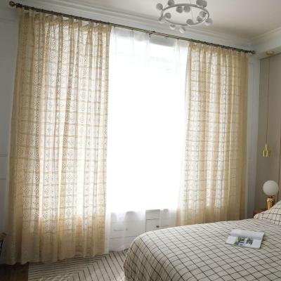 China High quality north american fabric insulated curtain decoration in modern design style for living room for sale