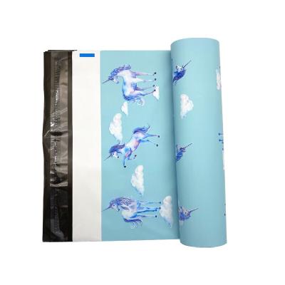 China Biodegradable Custom Design Eco - Friendly Shipping Envelopes Bag Plastic Poly Mailers For Clothing With Bubble Wrap for sale