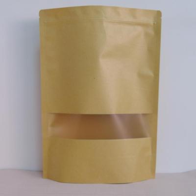 China Food Grade Recyclable Custom Eco Friendly Kraft Paper Bags For Tea Packaging for sale