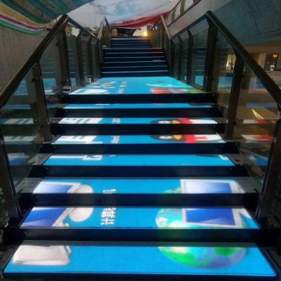 China Outdoor high tech video dance floor panel tile stage display led floor screen p6.25 for sale