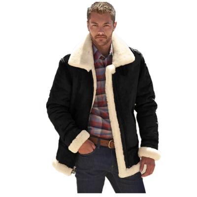 China Viable Wholesale New Listing Men's Leather Bomber Jackets Plus Size Leather Jacket Winter Jacket Clothes for sale