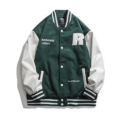 China Wholesale Top Selling Custom Baseball Men's Starter Uniform Jackets QUICK DRY and coated 2021varsity jackets for men for sale