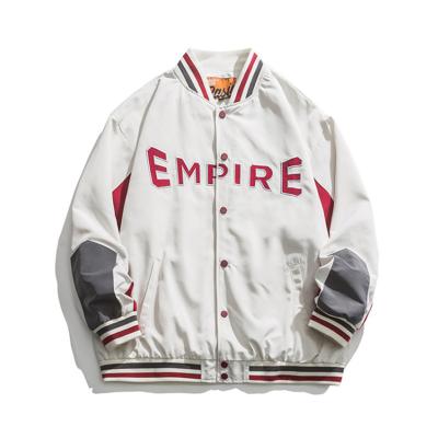 China Men's Jackets 2021 OEM Custom Baseball Jackets QUICK DRY New Design Men's Starter Varsity Uniform Jackets And Coats For Men for sale